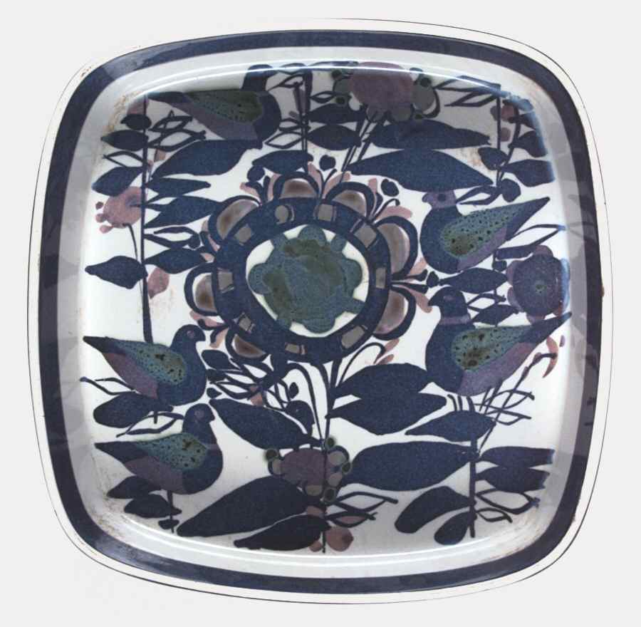 Faience Giftware Blue Faience Tenera Bowl - No Box by Royal Copenhagen-1
