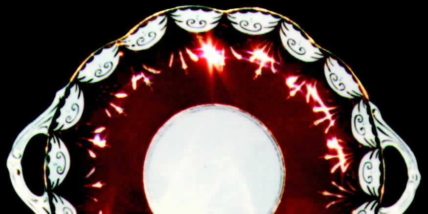 1558 Handled Cake Plate by Royal Albert-1