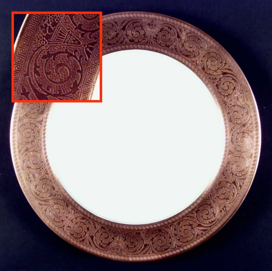 R576 Dinner Plate by Rosenthal - Continental-1