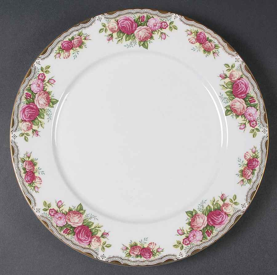 English Roses 12" Chop Plate (Round Platter) by Retroneu-1