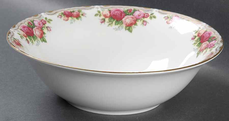 English Roses 9" Round Vegetable Bowl by Retroneu-1