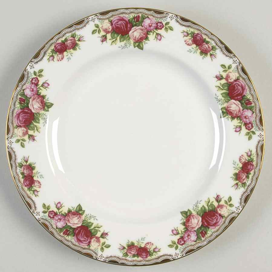 English Roses Salad Plate by Retroneu-1