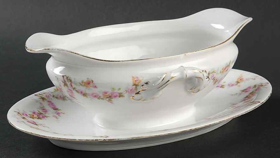 RSC15 Gravy Boat with Attached Underplate by Royal Schwarzburg-1