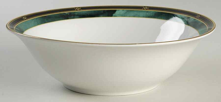 Jade Garland 9" Round Vegetable Bowl by Retroneu-1