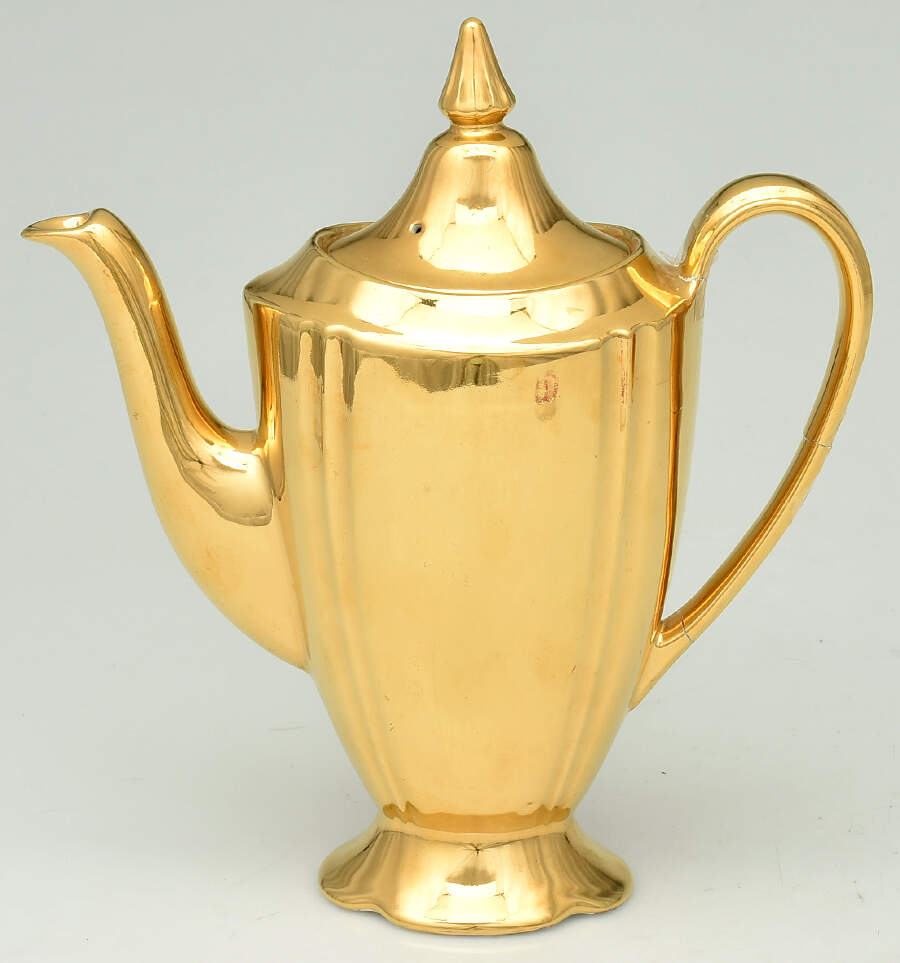 Golden Age Coffee Pot & Lid by Royal Winton-1