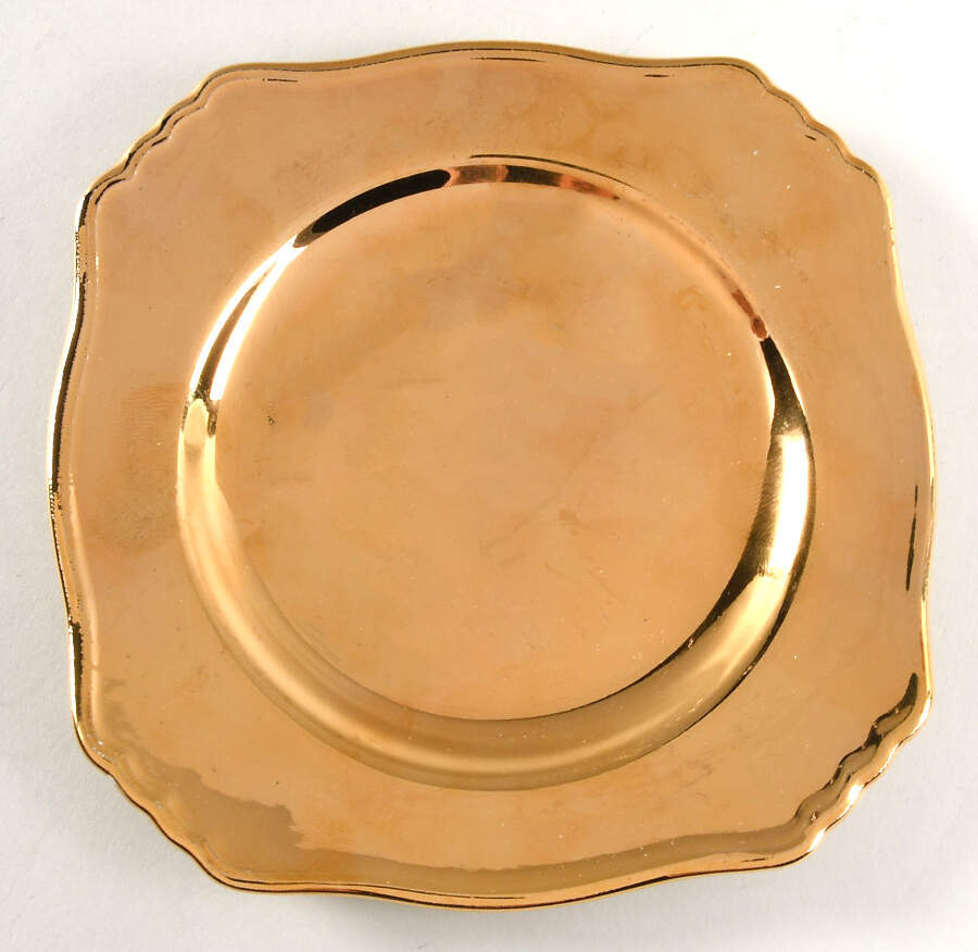 Golden Age Square Bread & Butter Plate by Royal Winton-1