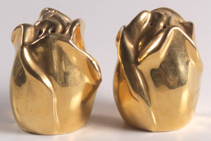 Golden Age Salt & Pepper Set by Royal Winton-1