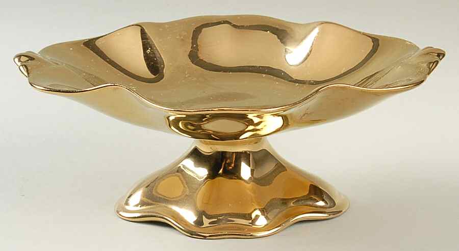 Golden Age Footed Bon Bon by Royal Winton-1