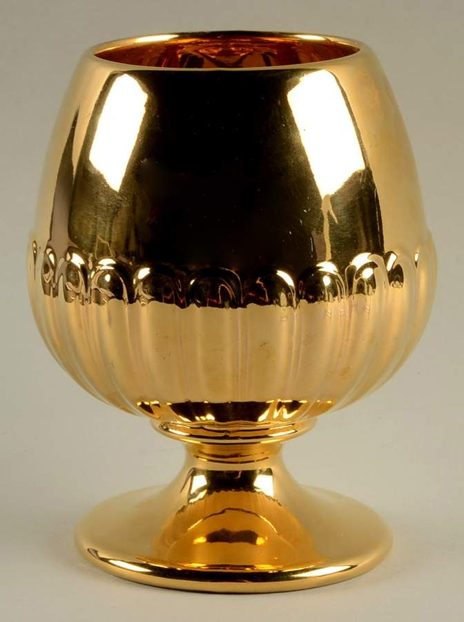Golden Age 5" Bulbous Vase by Royal Winton-1