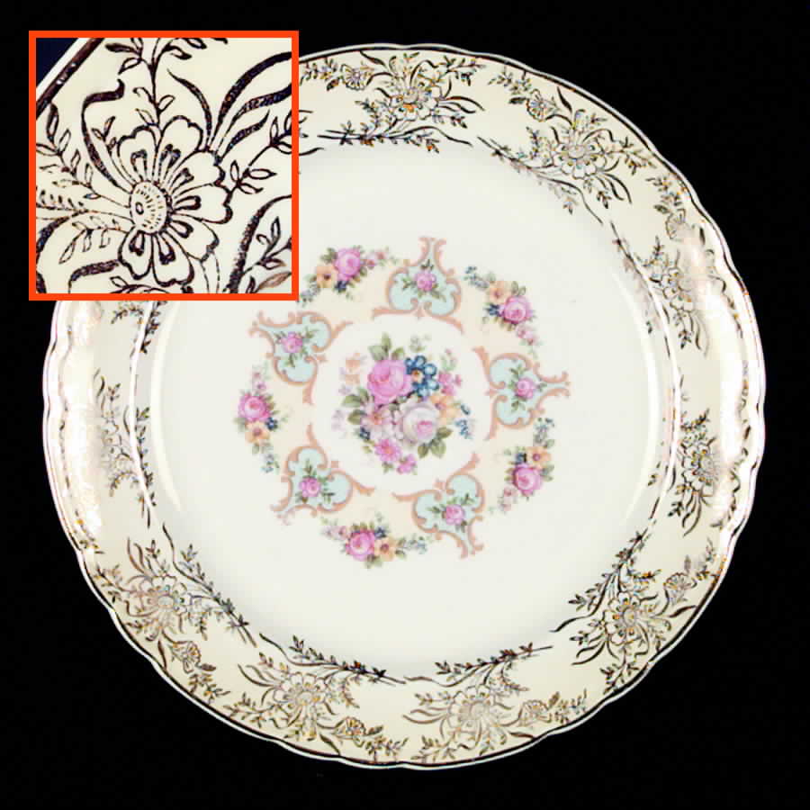 1124 Salad Plate by Royal (USA)-1