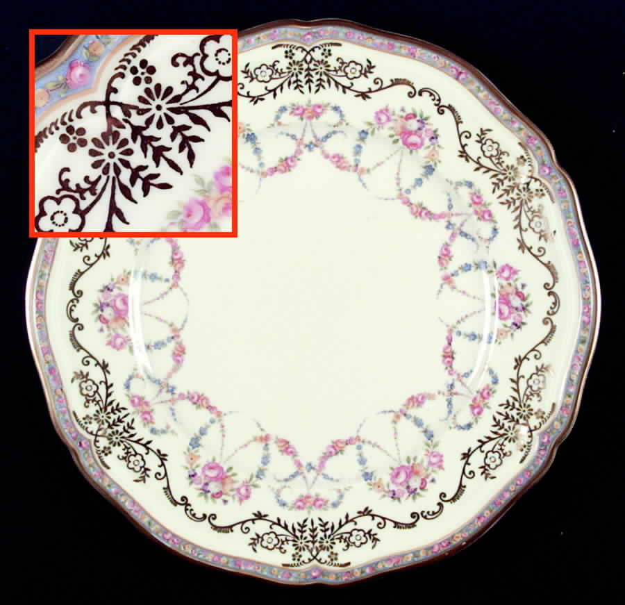 Florentine (Chippendale) Dinner Plate by Rosenthal - Continental-1