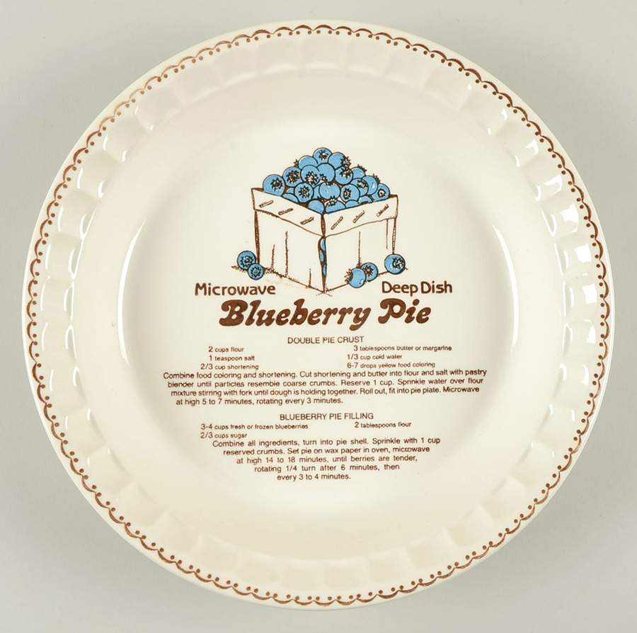 Country Harvest Series 10" Pie Baking Plate by Royal (USA)-1