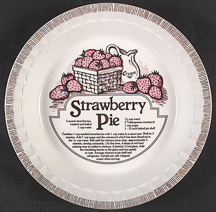 Country Harvest Series 11" Pie Baking Plate by Royal (USA)-1