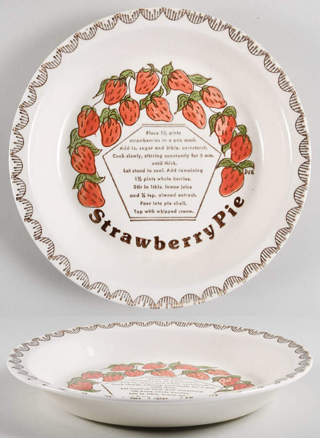 Country Harvest Series 10" Pie Baking Plate by Royal (USA)-1