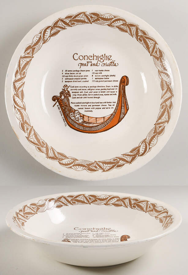 Country Harvest Series 11" Large Salad Serving Bowl by Royal (USA)-1