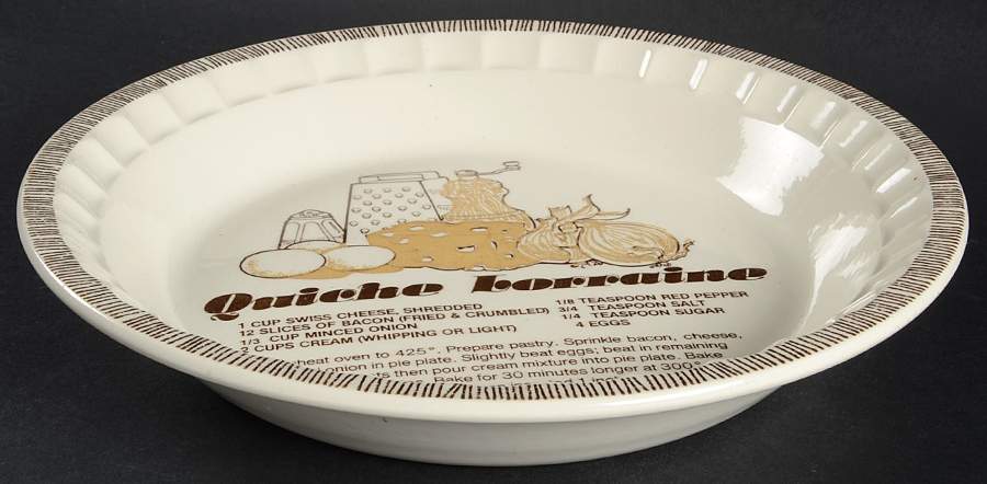 Country Harvest Series 11'' Quiche by Royal (USA)-1