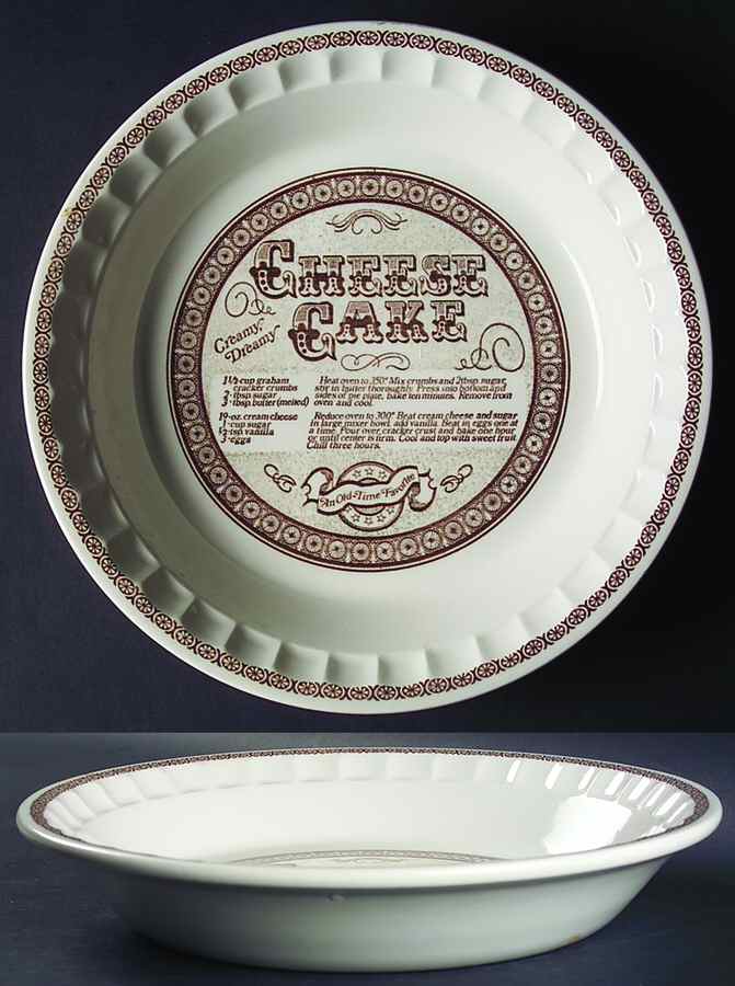 Country Harvest Series 11" Pie Baking Plate by Royal (USA)-1