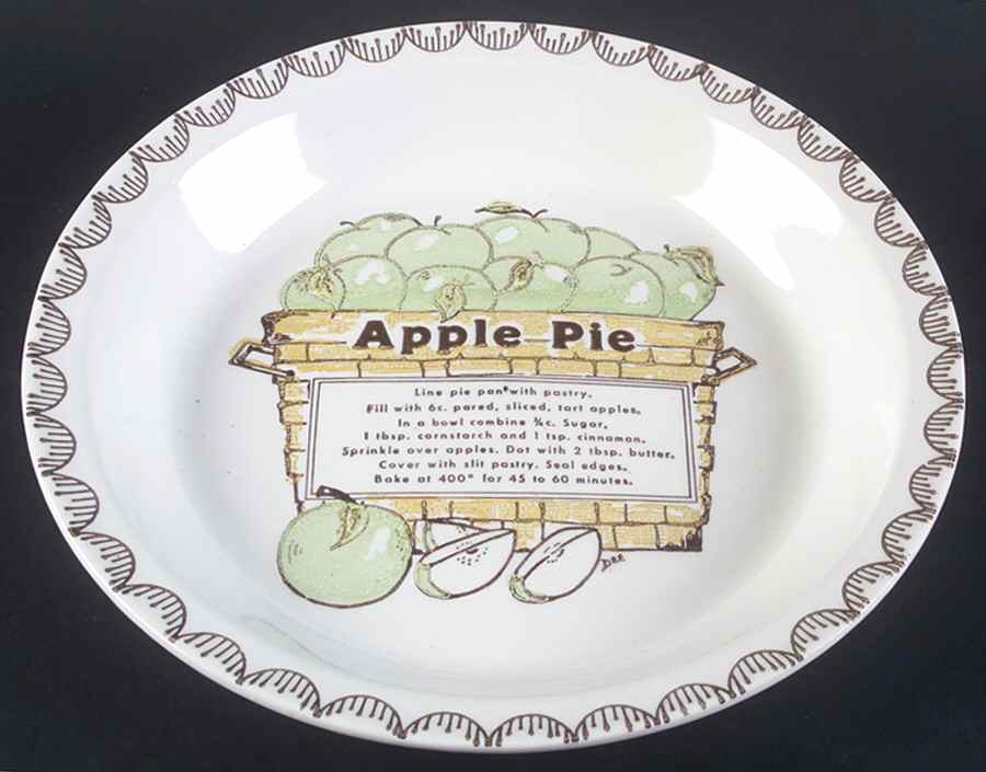 Country Harvest Series 10" Pie Baking Plate by Royal (USA)-1