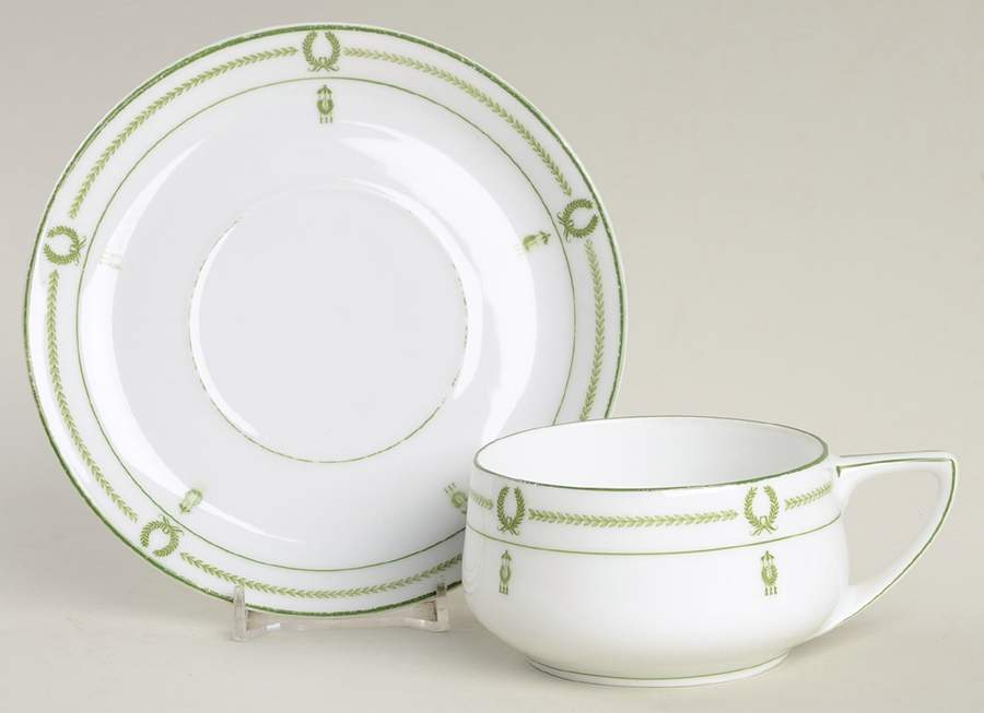 1353 Flat Cup & Saucer Set by Rosenthal - Continental-1