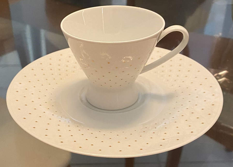 R585 Footed Demitasse Cup & Saucer Set by Rosenthal - Continental-1