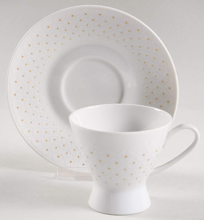 R585 Footed Cup & Saucer Set by Rosenthal - Continental-1