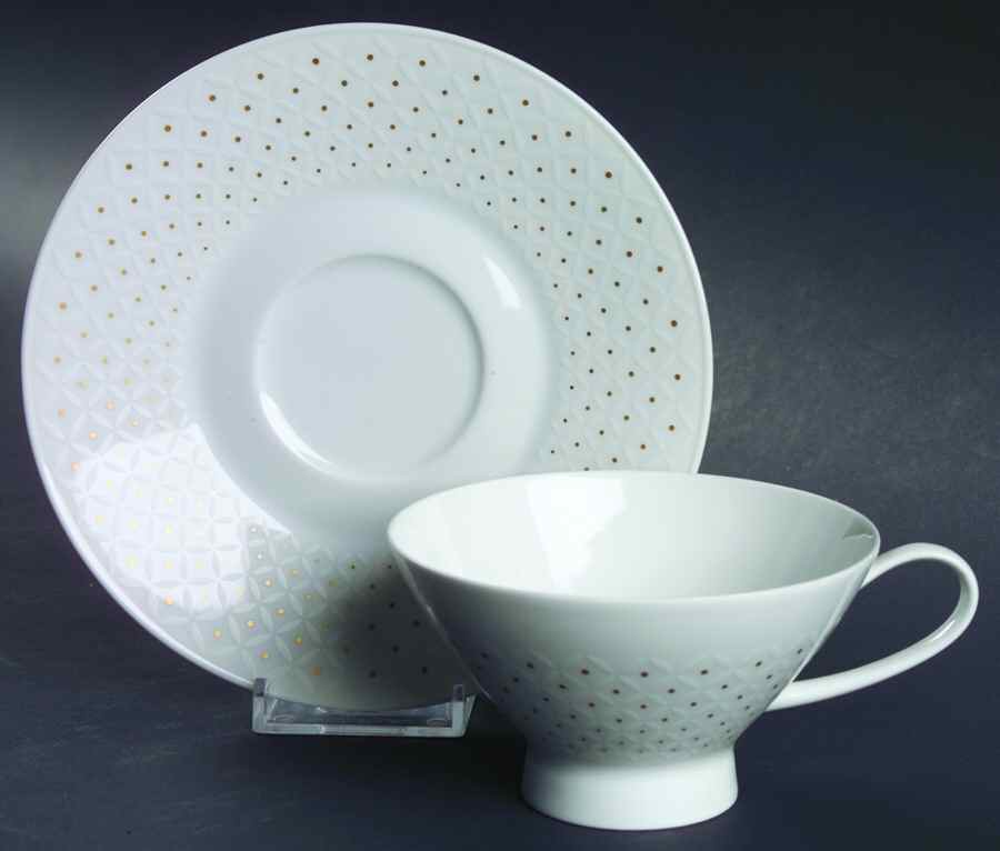 R585 Footed Cup & Saucer Set by Rosenthal - Continental-1