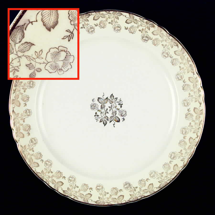 RYL76 Dinner Plate by Royal (USA)-1