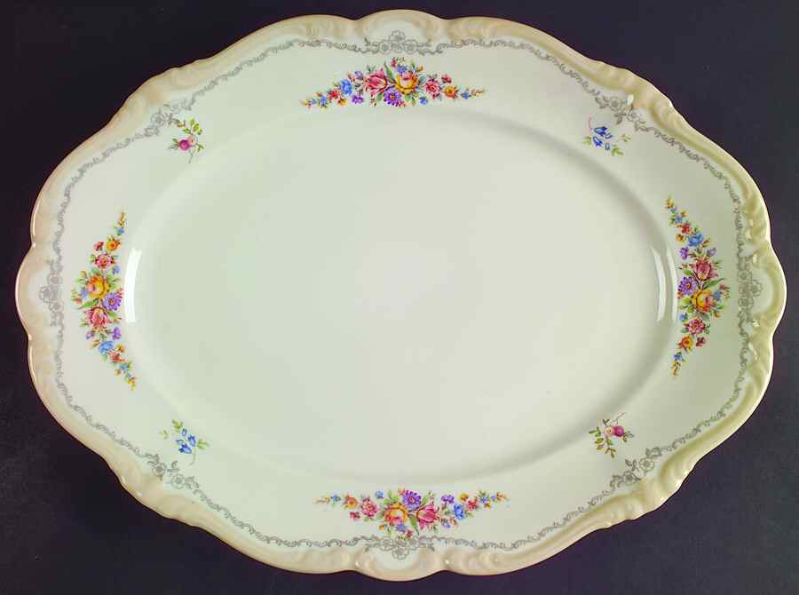 3418 14" Oval Serving Platter by Rosenthal - Continental-1