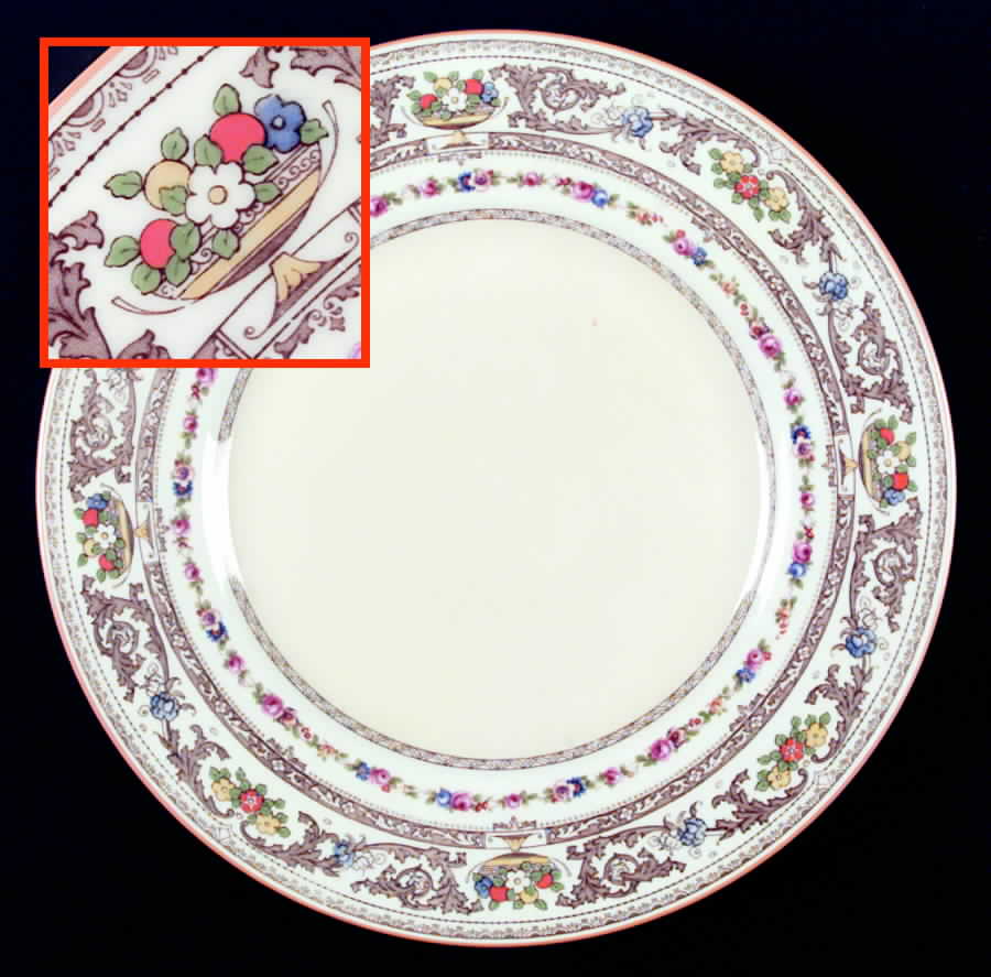 RD59 Dinner Plate by Royal Doulton-1