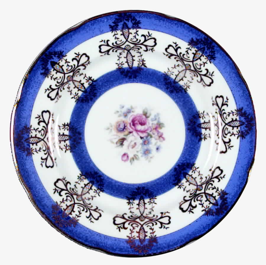 RGR22 (Blue Bands) Salad Plate by Royal Grafton-1