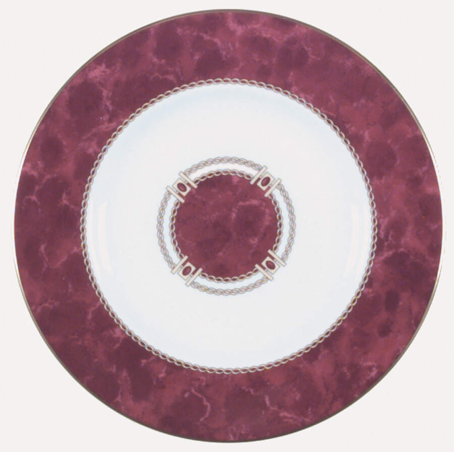 Medici Ruby Accent Salad Plate by Royal Worcester-1