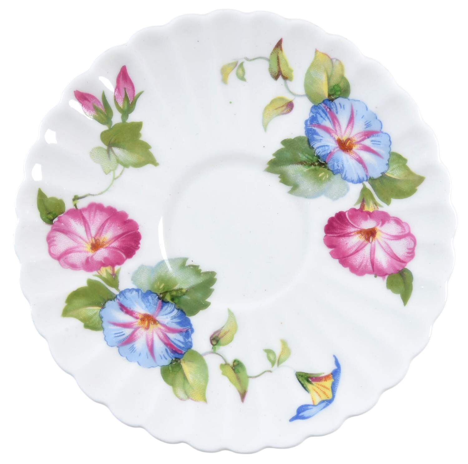 8373 (Fluted Rim, Scalloped Edge) Saucer for Demitasse Cup by Samuel Radford-1