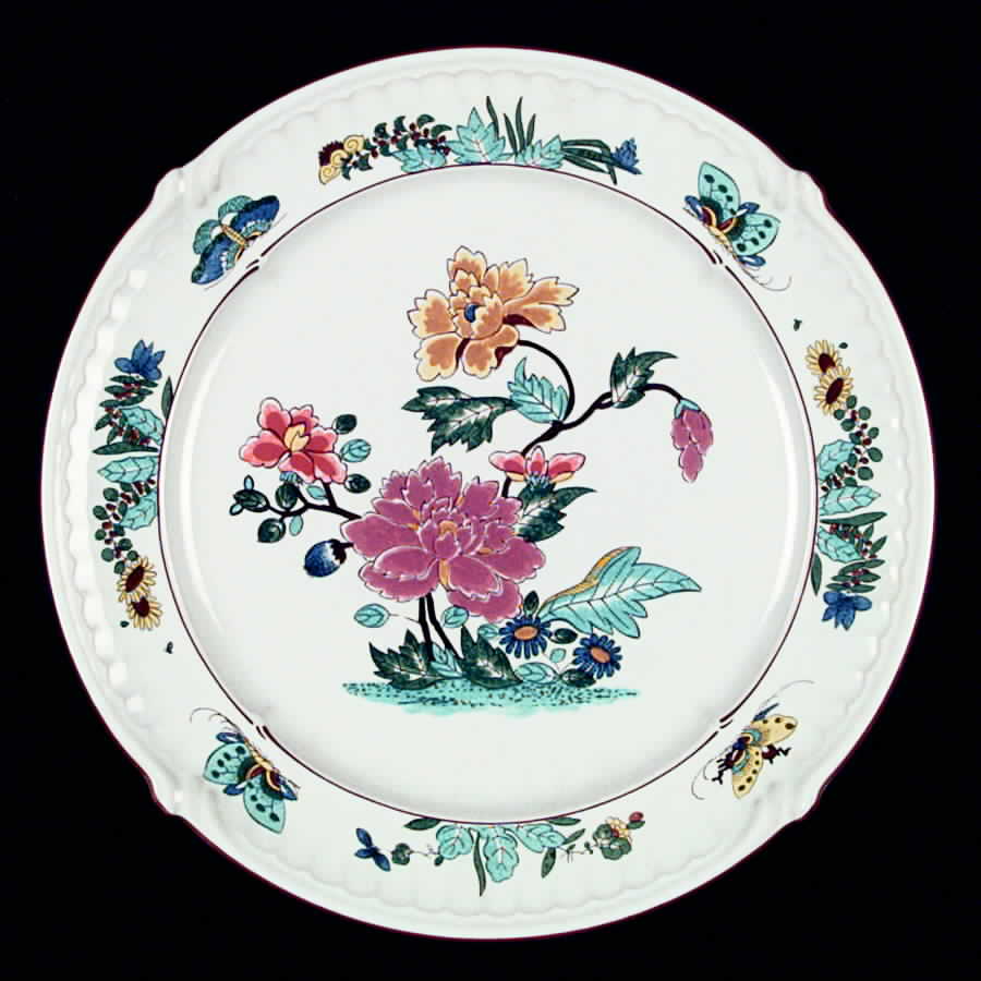 Chinese Bouquet Dinner Plate by Rosenthal - Continental-1