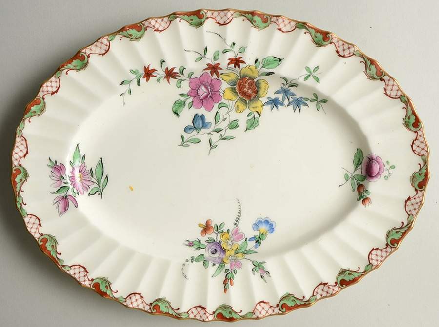 Caroline 11" Oval Serving Platter by Royal Worcester-1