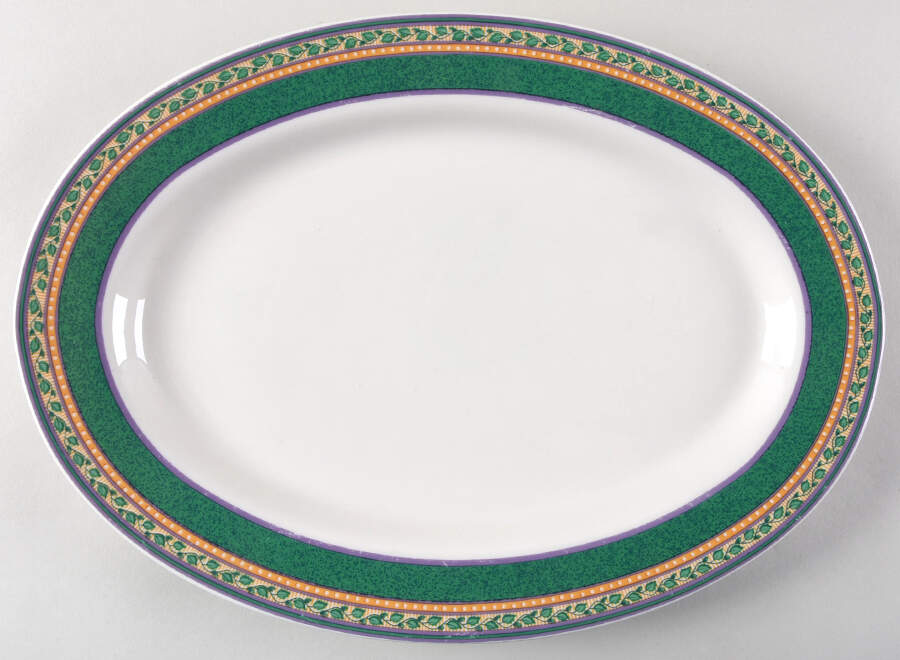 Camelot 14" Oval Serving Platter by Royal Majestic-1