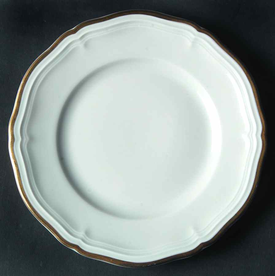 1129 (Chippendale, White) Bread & Butter Plate by Rosenthal - Continental-1