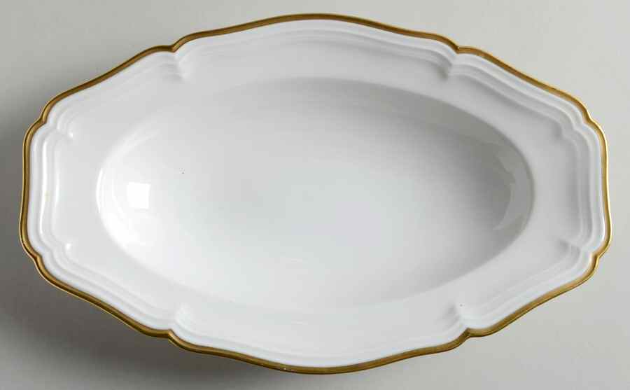 1129 (Chippendale, White) Relish by Rosenthal - Continental-1