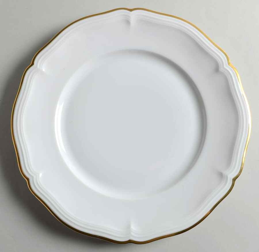1129 (Chippendale, White) Dinner Plate by Rosenthal - Continental-1