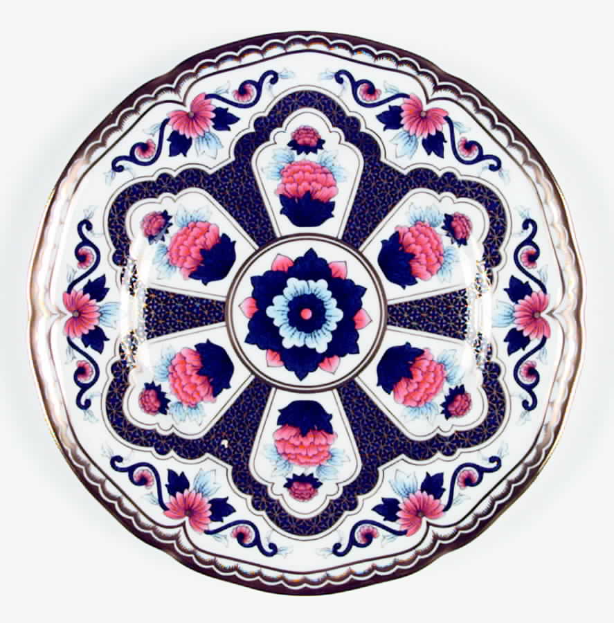 Imari Star Accent Salad Plate by Royal Worcester-1