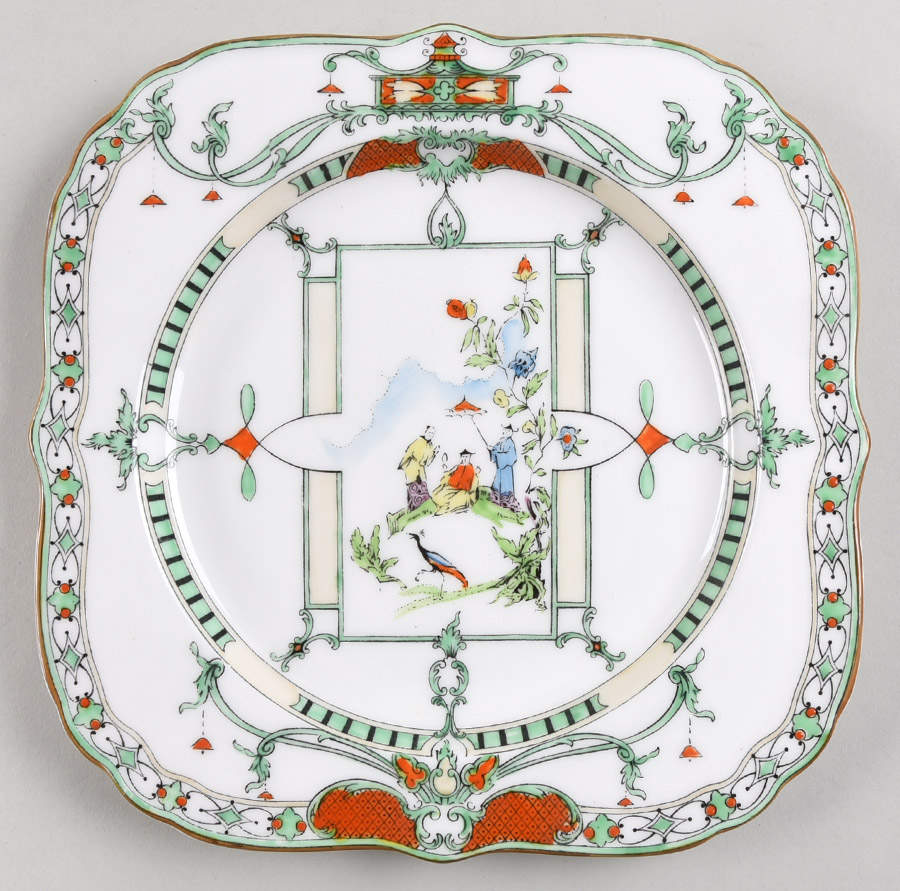 W9882-1 Square Salad Plate by Royal Worcester-1
