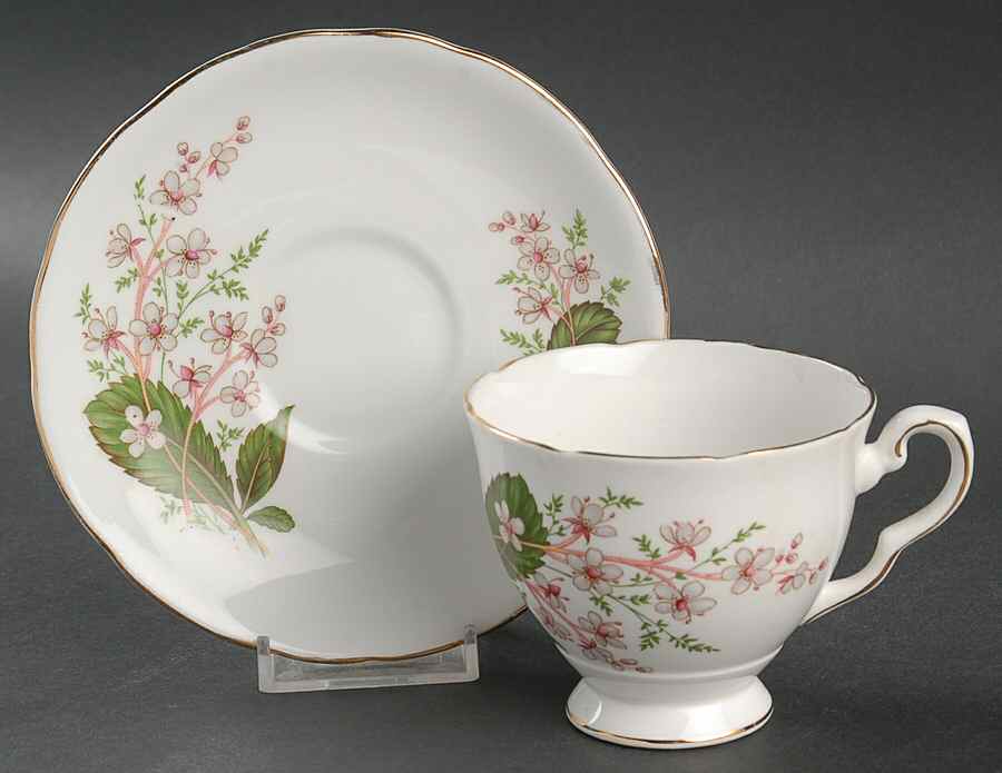 London Pride Footed Cup & Saucer Set by Royal Stafford-1