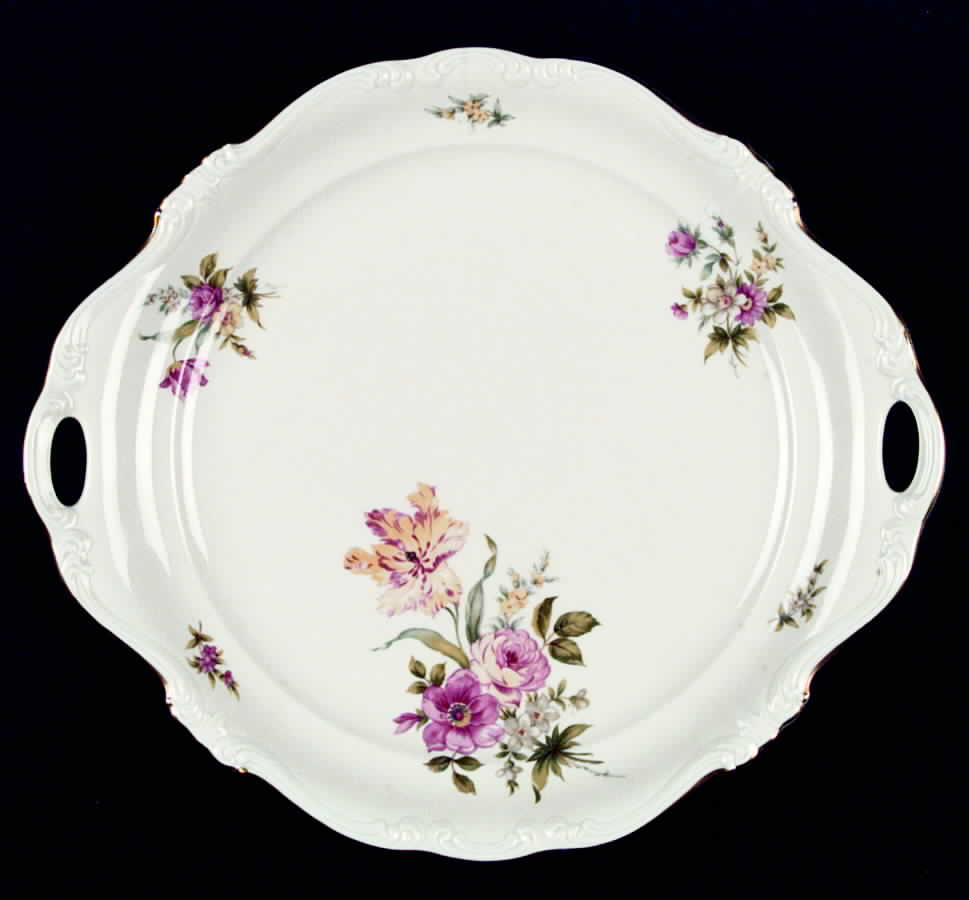 R593 Handled Cake Plate by Rosenthal - Continental-1