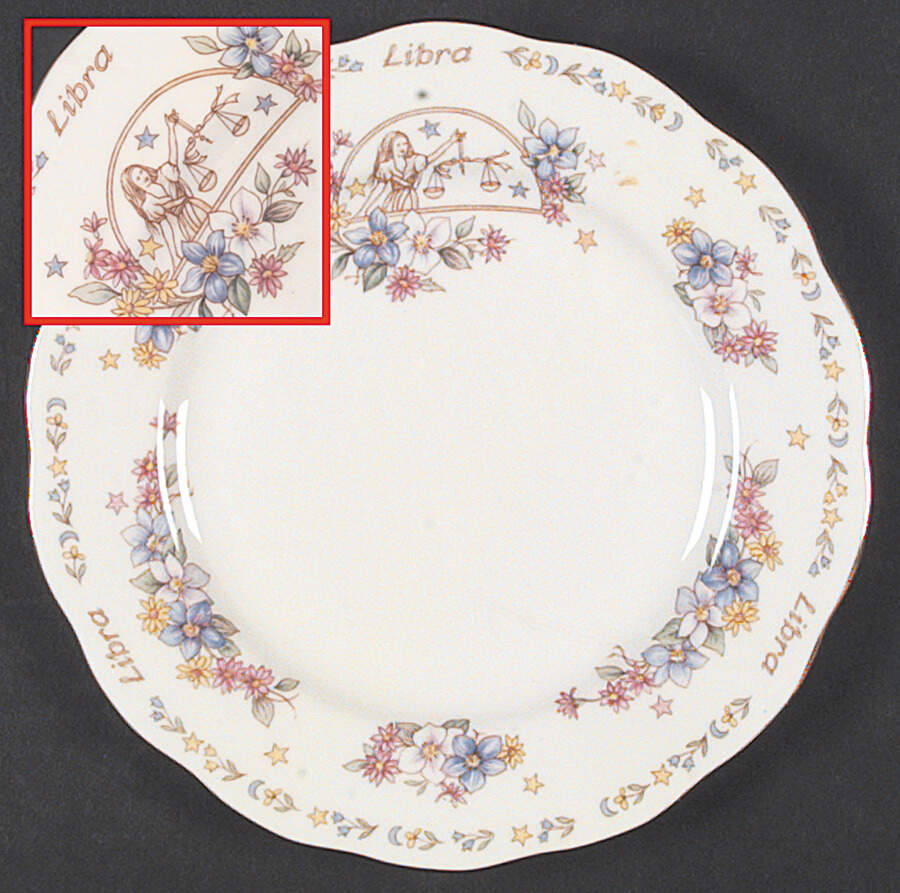 Zodiac Series Salad Plate by Royal Albert-1