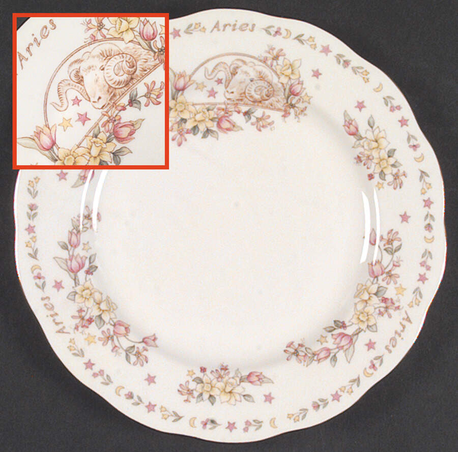 Zodiac Series Salad Plate by Royal Albert-1
