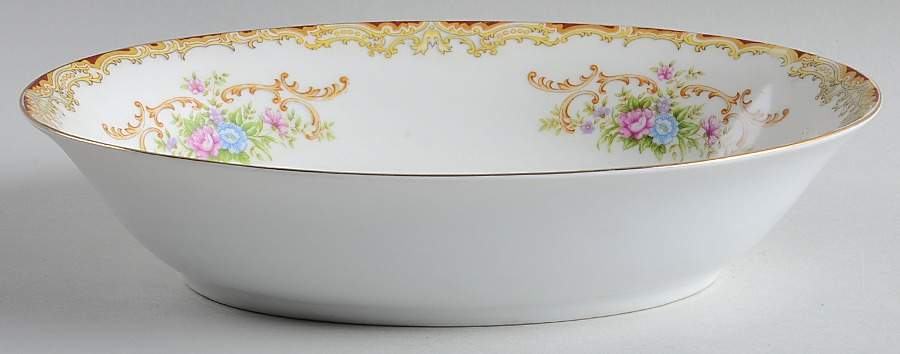 RNW4 9" Oval Vegetable Bowl by Renwick (Japan)-1