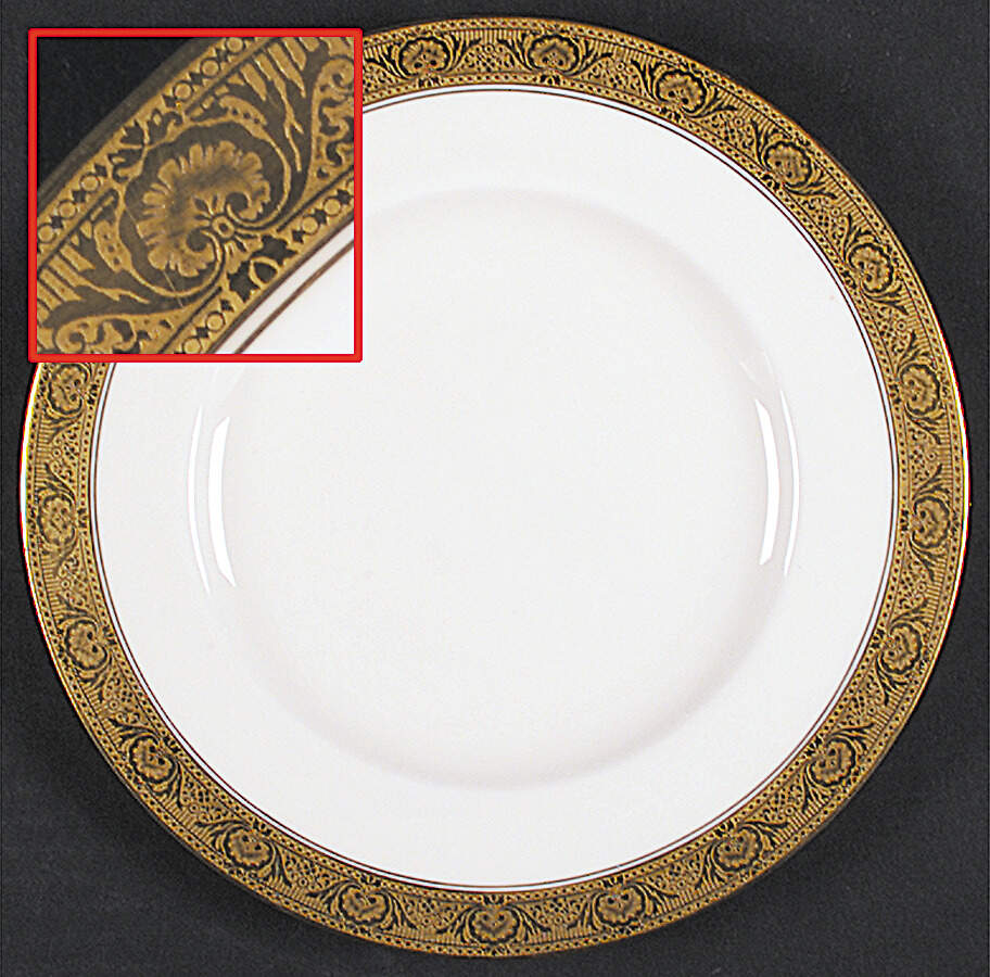 C1393 Dinner Plate by Royal Worcester-1