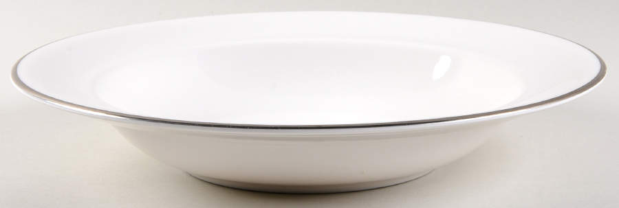 Oxford Platinum 11" Pasta Serving Bowl by Royal Doulton-1