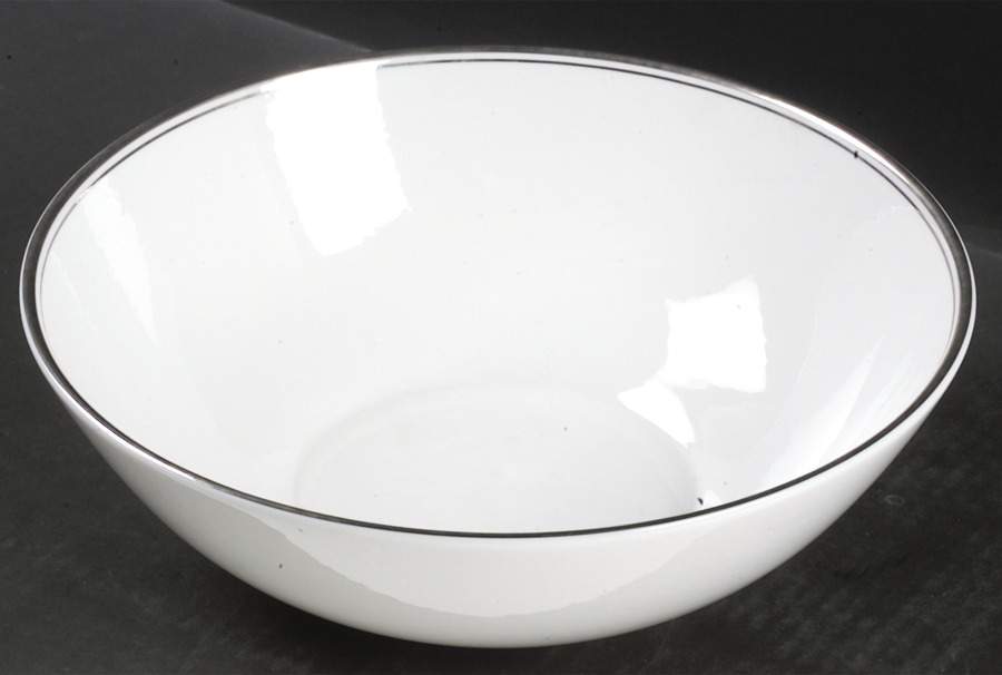 Oxford Platinum 10" Large Salad Serving Bowl by Royal Doulton-1