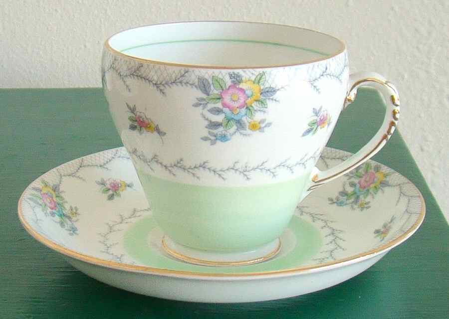 Pevensey Footed Cup & Saucer Set by Royal Grafton-1