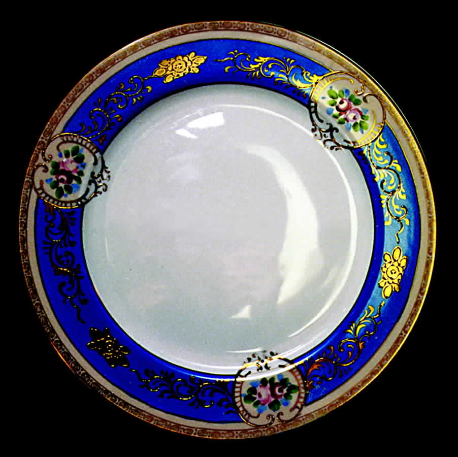 RO49 Dinner Plate by Rose (Japan)-1